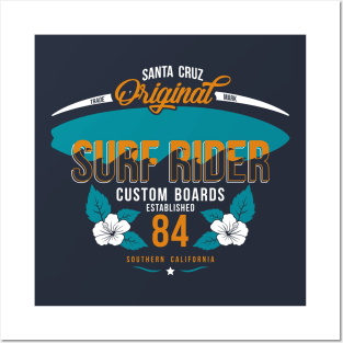 Surf rider Posters and Art